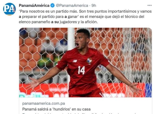 Honduras vs Panamá se jugarán la última carta, esto dicen los medios canaleros