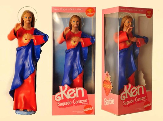 Polémica: La Barbie 'Virgen' y el Ken 'Cristo Crucificado'