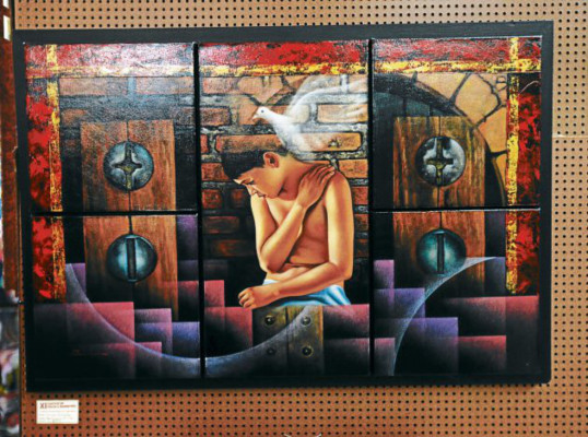 El mall Multiplaza se llenó de arte