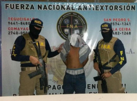 Capturan a cuatro presuntos extorsionadores en Comayagüela
