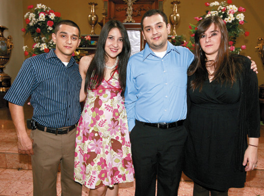 Júbilo por la nueva cristiana