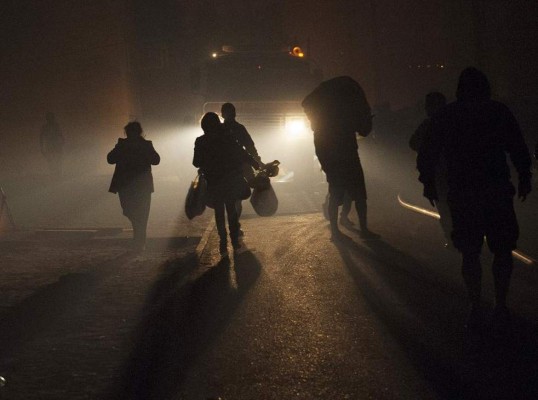 Valparaíso bajo amenaza por gigantesco incendio