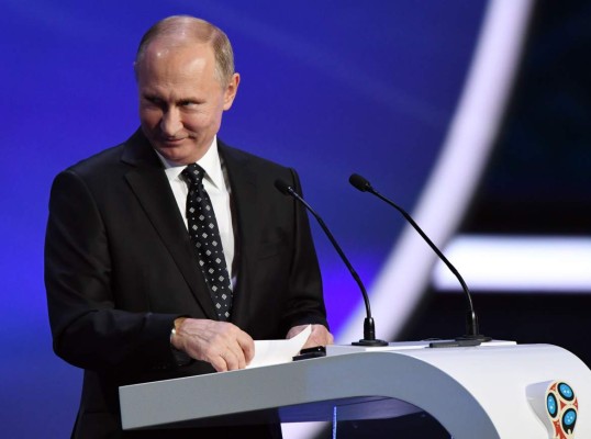 Putin promete que el Mundial-2018 será 'una grandiosa fiesta' &nbsp;&nbsp;