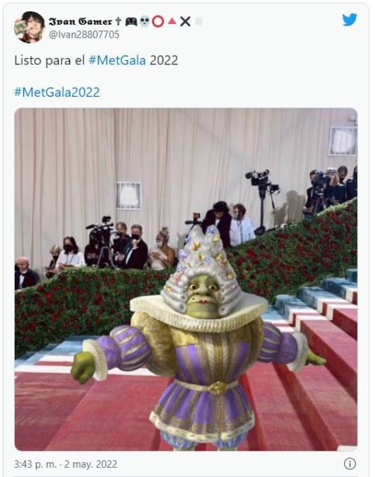 Los mejores memes que dejó la Met Gala 2022