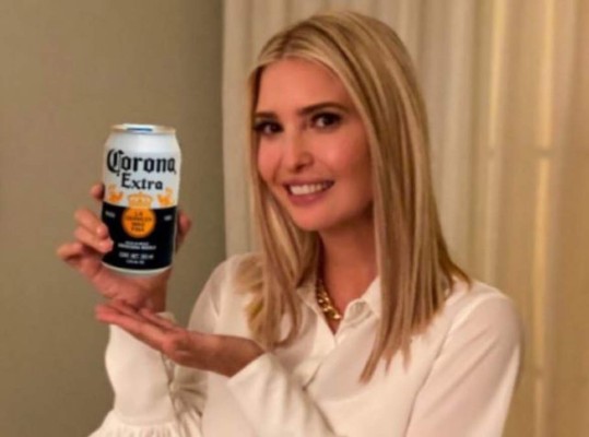 Ivanka Trump desata ola de memes tras posar con lata de frijoles Goya