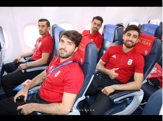 Los guapos jugadores de la selección de Irán en el Mundial de Rusia 2018