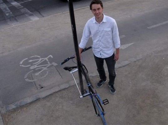 Chilenos diseñan bicicleta imposible de robar