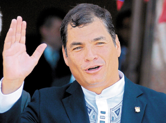 Presidente Correa buscará reelección presidencial