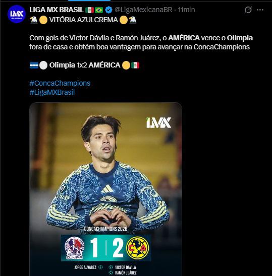 Ganó papá Lo que publican los medios de México tras triunfo de América sobre Olimpia