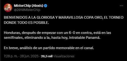 Así reaccionan los medios y periodistas tras que Honduras eliminara a Panamá de Copa Oro