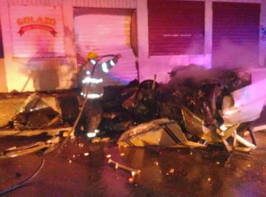 Juticalpa: Joven hondureño muere calcinado en vehículo