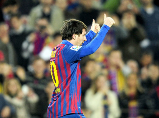 Messi es el mejor jugador de la Liga Española