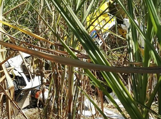 Hondureño murió al estrellarse una avioneta en la que viajaba en El Salvador&nbsp; &nbsp;