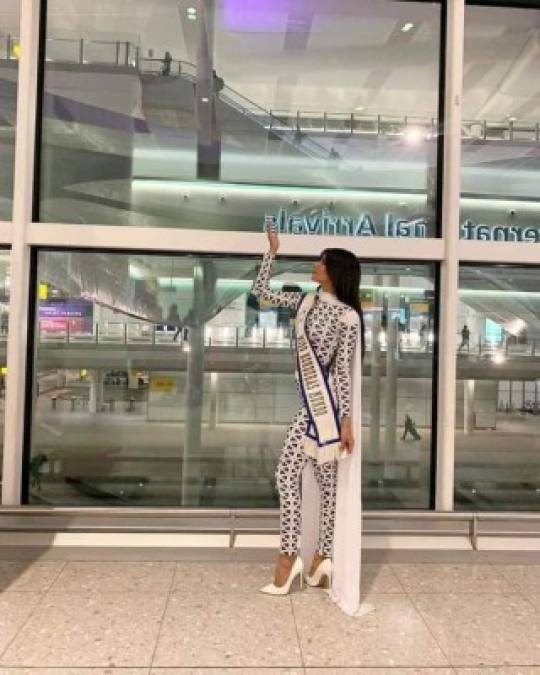 FOTOS: Grissel Romero, la Miss Honduras Mundo 2019 que deslumbra Londres