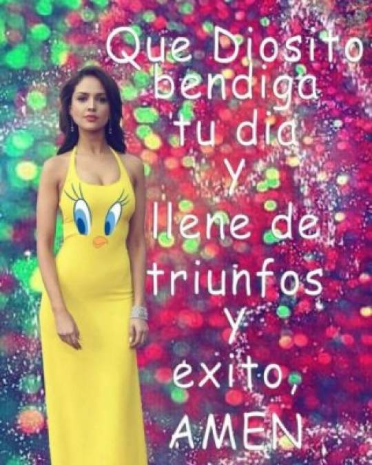 Los memes del vestido que Eiza González usó en los Premios Oscar arrasan en internet