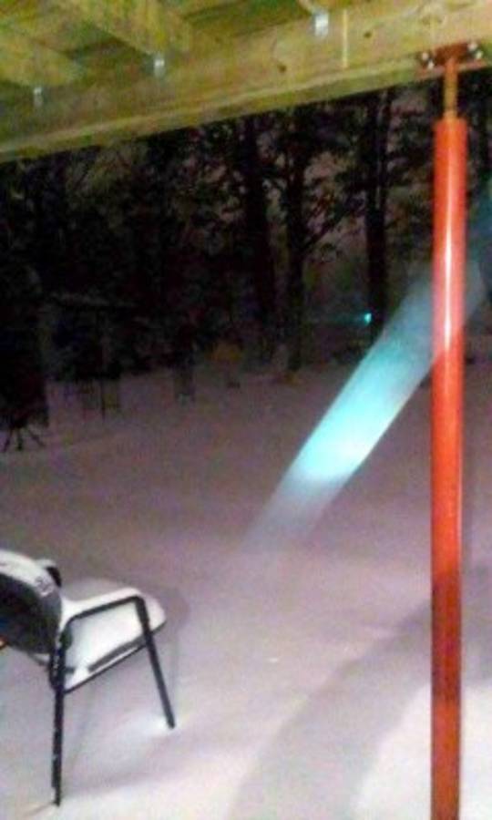 Así viven la nevada los migrantes hondureños en Estados Unidos