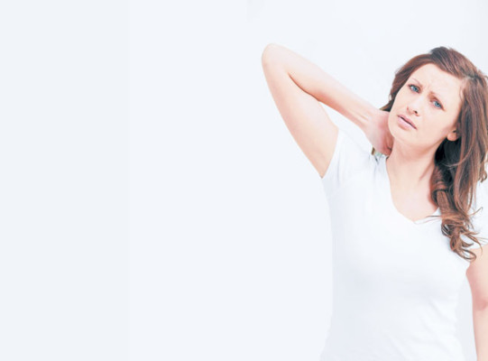 Tortícolis, ten cuidado con ella