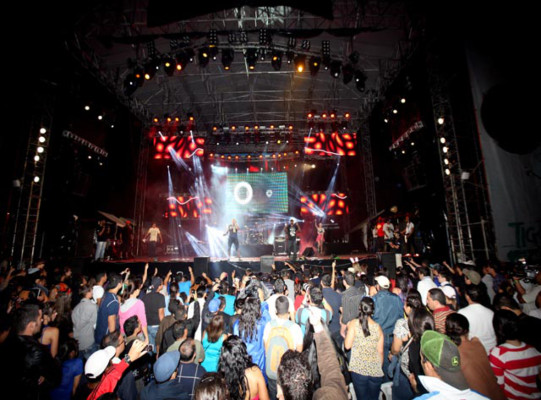 Las imágenes del Tigo Music Fest en Tegucigalpa