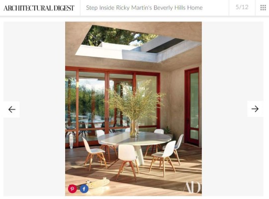 FOTOS: Así es la lujosa mansión de Ricky Martin en Beverly Hills