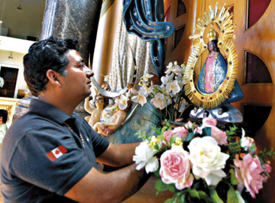 La Virgen de Suyapa cuida a los hondureños que residen en Montreal
