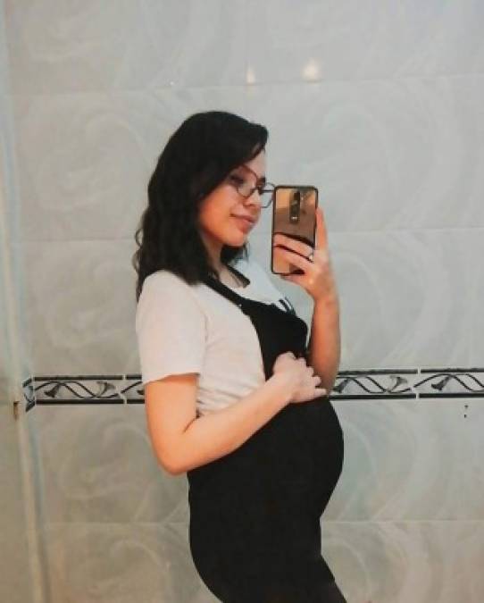 Así luce embarazada la joven uruguaya que afirma ser hija de Rambo de León