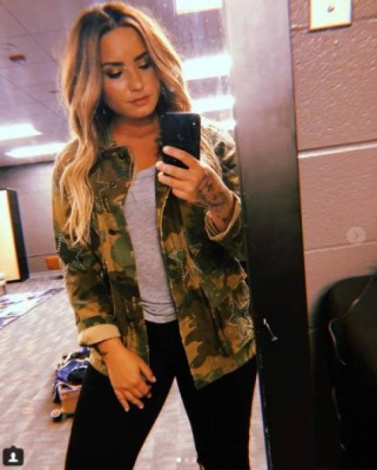 Las últimas fotos que Demi Lovato publicó en Instagram antes de ser internada por sobredosis