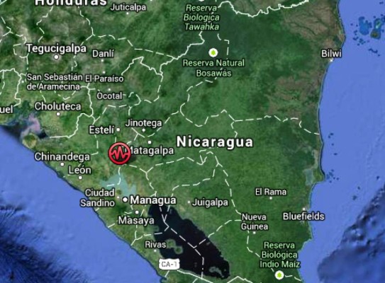 Dos temblores de 5.2 y 4.1 grados estremecen el noroeste de Nicaragua