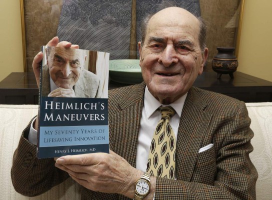 Muere Henry Heimlich, inventor de una famosa técnica de socorrismo&nbsp;&nbsp;