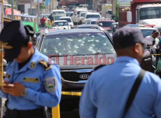 Desgarradoras fotos tras el tiroteo en el barrio Guanacaste de la capital