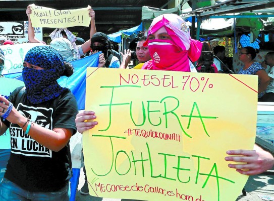 No hay señales de diálogo entre alumnos y autoridades de UNAH