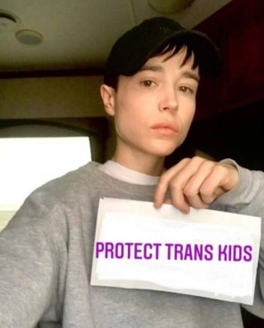 'Me encanta ser trans': Así ha sido el cambio físico del actor Elliot Page