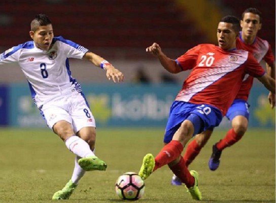 Costa Rica logra gris empate ante Panamá y avanza a Mundial Sub-20