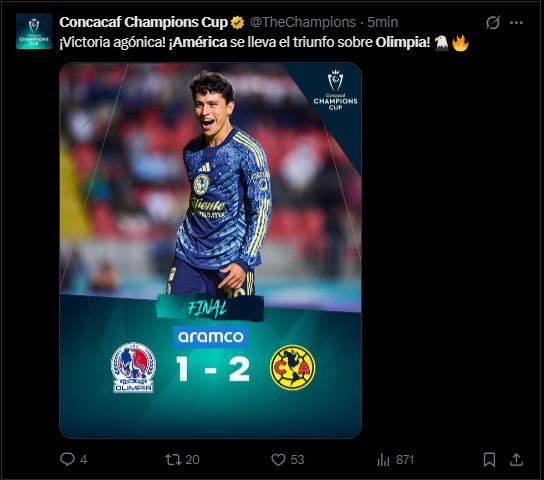 Ganó papá Lo que publican los medios de México tras triunfo de América sobre Olimpia
