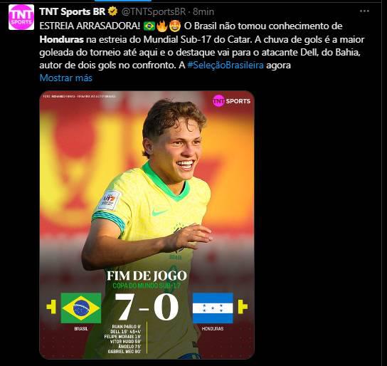 Triste realidad Da lástima: La reacción de la prensa tras paliza a Honduras en el Mundial Sub-17