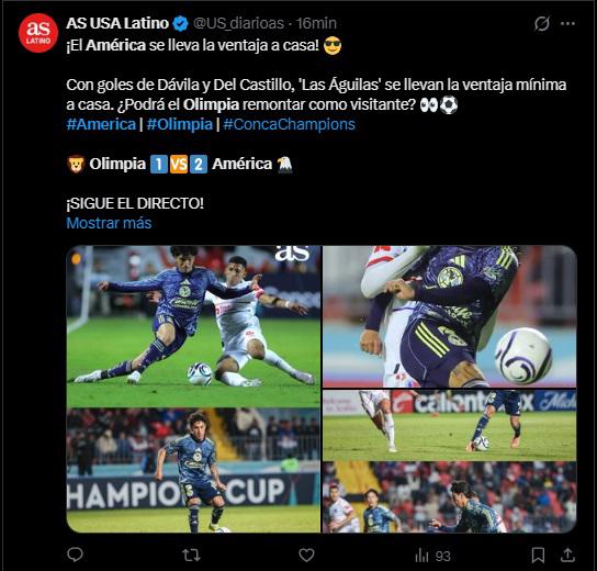 Ganó papá Lo que publican los medios de México tras triunfo de América sobre Olimpia