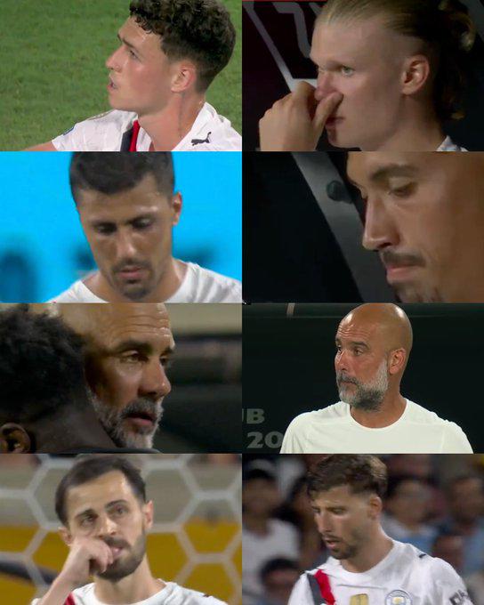 Manchester City y la tristeza luego de ser eliminados del Mundial de Clubes por Al Hilal