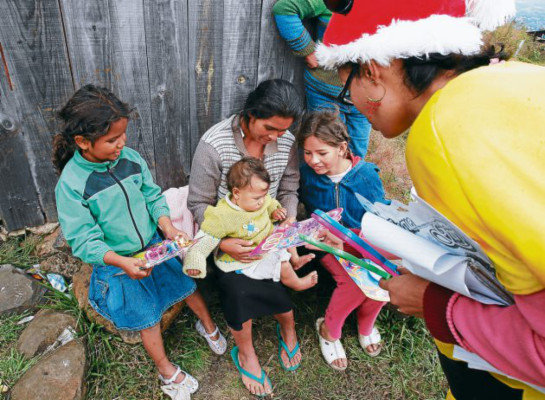 Inesperada visita en Altos de la Laguna