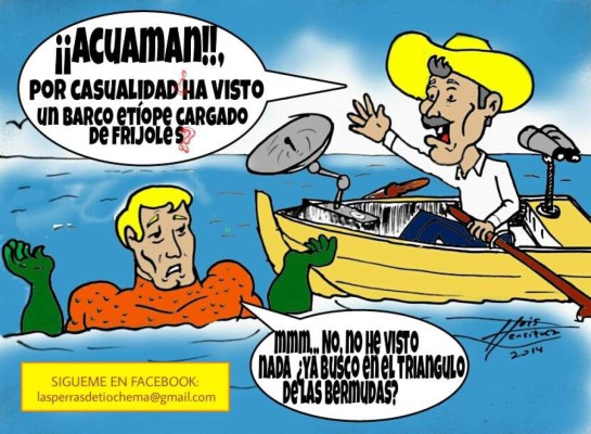 Hondureños se burlan del barco extraviado con frijoles de Etiopía  ylt;/