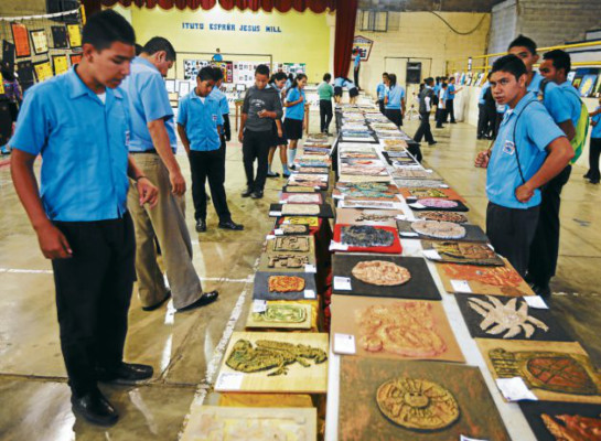 Jornada de arte en el instituto Jesús Milla Selva