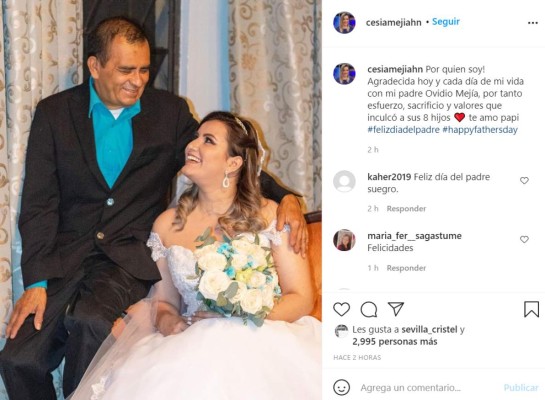 Así celebraron el Día del Padre los políticos, famosos y deportistas hondureños