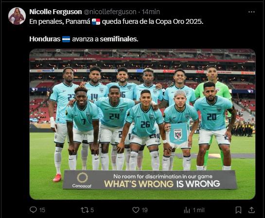 Así reaccionan los medios y periodistas tras que Honduras eliminara a Panamá de Copa Oro