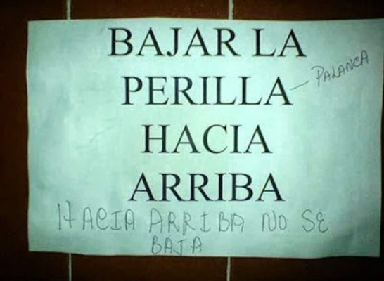 Rotúlos doble sentido