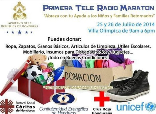 Jornada de solidaridad con migrantes hondureños
