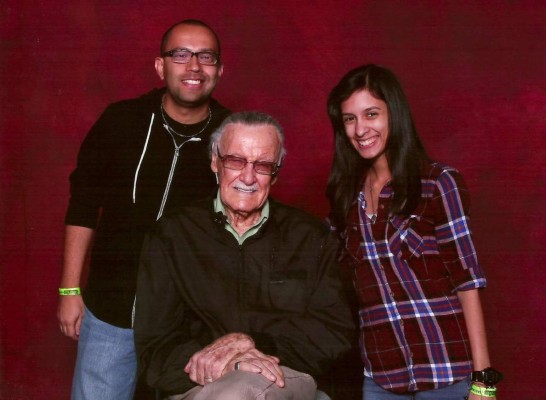 William Vega, el hondureño que conoció a Stan Lee