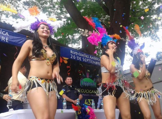 26 de septiembre celebrarán carnaval de Tegucigalpa