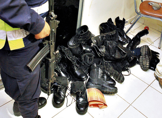 Con potente armamento caen cabecillas de mara en zona norte de Honduras