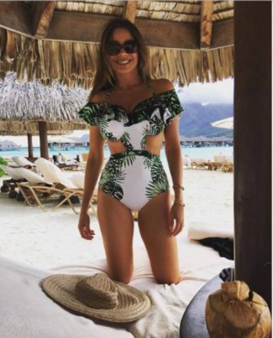 Las mejores fotos de Sofía Vergara en bikini a sus 46 años