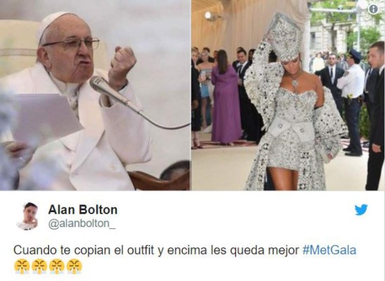 Gala MET 2018 desató avalancha de memes; Rihanna fue la protagonista