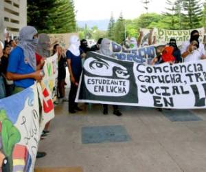 Si para mañana nadie regresa a sus aulas, la suma de los afectados será de más de 40,000 alumnos solo en Tegucigalpa.