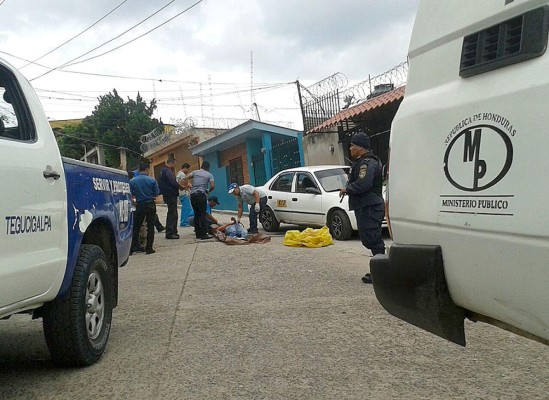 Matan a conductor de taxi en la colonia Monterrey de Comayagüela